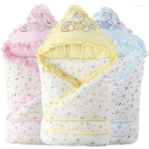Couvertures mignonnes sacs de couchage en coton doux