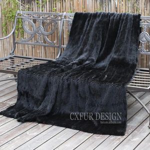 Dekens CX-D-21A 200x150 op maat gemaakt met de hand gebreide echte deken