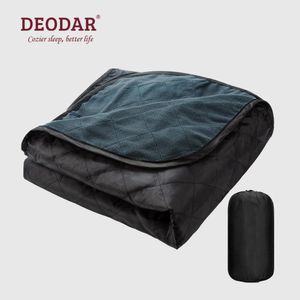 Couvertures Deodar – couverture de Camping chaude et légère, imperméable, matelassée, polaire épaisse, pour pique-nique, randonnée en plein air, plage, 231017