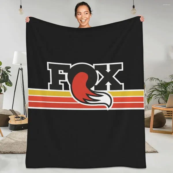 Mantas f- logotipo manta carreras shox oficina de viajes franela tirar súper cálido diseño de cama de sofá regalo de cama de cama