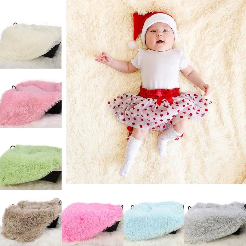 Blankets Faux Fur Fabric Pography Props Born Pographic Backdrops Blanket