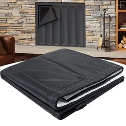 Couverture couverture de cheminée pour la perte de chaleur Black Draft Guard Cover Stopper Save Ener