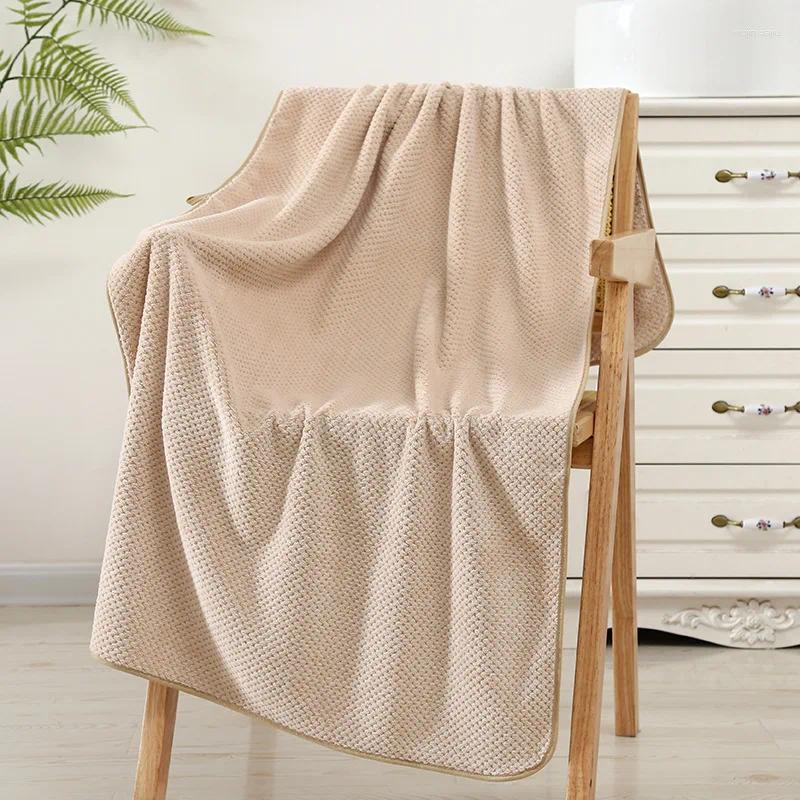 Одеяла фланелевое детское одеяло в клетку с ананасом толщиной 140-70 см, впитывающее быстросохнущее пляжное полотенце, большой размер