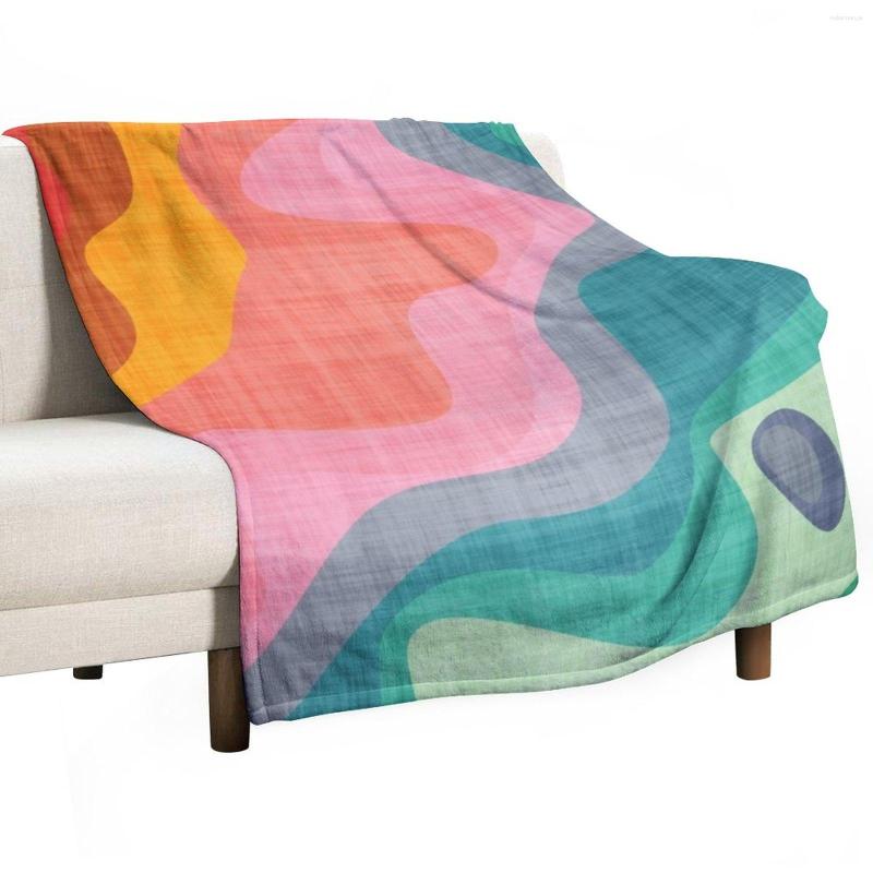Cobertores Breito Flouncy Throe para Sofá Decorativo Viagem Térmica
