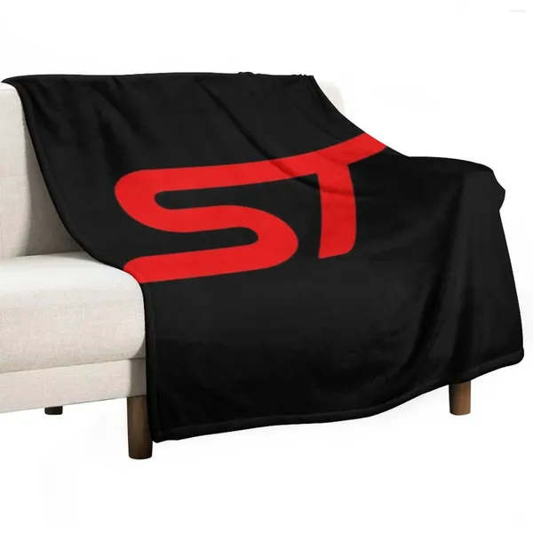 Couvertures Focus ST Logo Jeter Couverture Flanelle Tissu Linge De Lit Farci Le Plus Doux