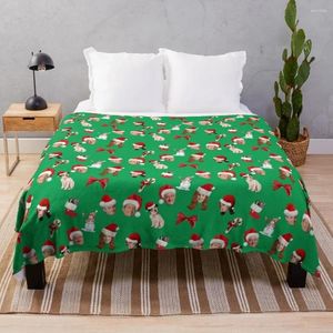 Couvertures Frasier motif de noël, couverture décorative pour lits, couette, cadeaux pour bébé