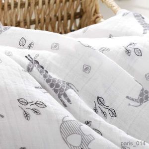 Couvertures géométriques en mousseline 120x110cm | Couvertures d'emmaillotage en mousseline, couches de coton, couverture pour bébé, nouveau-né, serviette de bain enveloppante, literie
