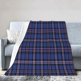 Dekens gers tartan dekens zachte warme flanel worp sprei voor bed voor bed woonkamer picknick reizen naar huis bank