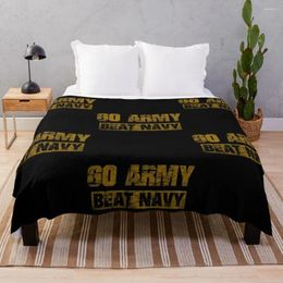 Couvertures Go Army Beat Navy Throw Sofa Gena Giant