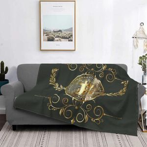 Couvertures Gold Coin en peluche crypto-monnaie Ethereum BTC Blockchain News Throwt Couverture pour le tapis Home Piece