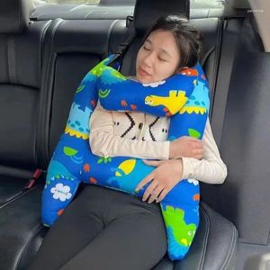 Couvertures H-Shape-Kid Kid Sleeping Head Support Baby Neck Up-Shape Travel Wreer Cushion For Seat Safety Kids Couverture