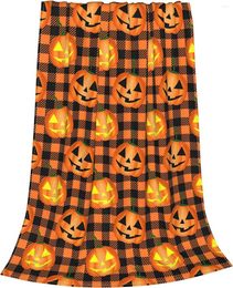 Dekens Halloween Plaid Ultra Soft Micro Fleece Deken Anti Pilling Flanel voor slaapkamer woonkamers bank en pluche huisverwarming