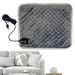 Couvertures Coussin chauffant 12 10 pouces universel et multifonctionnel électrique doux confortable avec câble de données de 1,5 m pour couverture