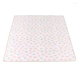 Dekens Kinderstoel Mat Waterdicht Schattig Wasbaar Voedselmorsvloer voor buitenpicknickbaby