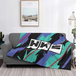 Dekens hks retro patroon vier seizoenen comfortabel warme zachte gooi deken jdm drift drift import ek9 ef eg ek ep ed civic s2000blankets