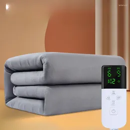 Dekens homezy gezellige elektrische deken fleece dikkere waterdichte wollen kamer draagbaar coperta elettrica thuismeubilair