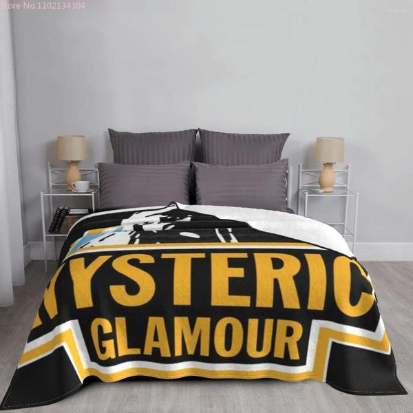 Couvertures Hysteric Glamour 7 couverture couvre-lit couvre-lits à carreaux 90 mousseline été pour lits