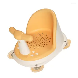 Dekens Babybadzitje Comfortabele babystoel Antislipbaden Geweldig douchecadeau voor geborenen van 6-18 maanden