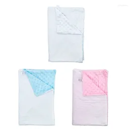 Couvertures Couverture de haricots pour bébés Borns Transfert de chaleur Couettes imprimées Literie douce Swaddles Wrap pour berceau de bébé