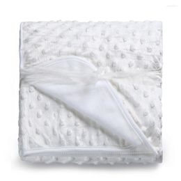 Couvertures enfants couverture de bébé molle envegène recevant une literie à l'évanouissement 75 cm 100cm serviette enveloppe née de bain de bain