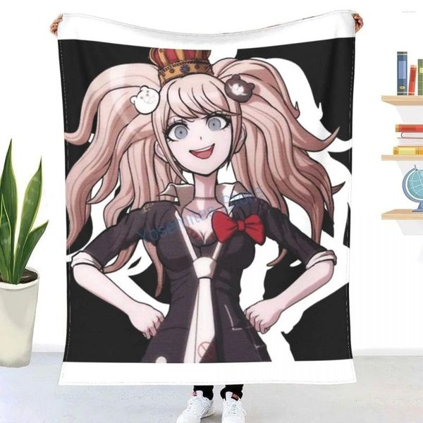 Mantas JUNKO ENOSHIMA Lanza una manta de invierno Flannel Bedspreads Bed Sheets en coches de sofás para autos y sofás