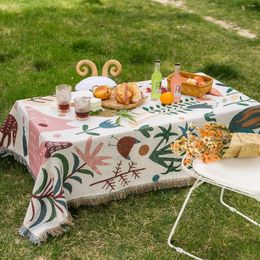 Couvertures kawaii couvertures pique-nique de camping extérieur couvercle de table de table rose coréen kintted pour lits tapis de voyage de canapé