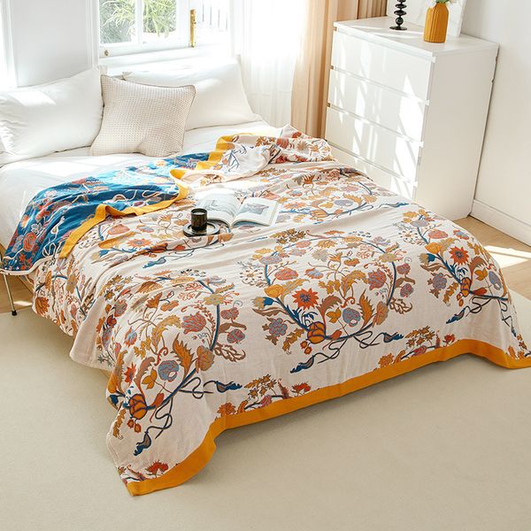 Couvertures Grand couvre-lit tricoté doux sur le lit Summer Picnic Camping Couverture Cobija Cobertor Tente Randonnée Quilt Baby Comforter 221007