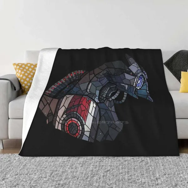 Couvertures Légion Top Quality Confortant Lit Sofa Soft Couverture Masse Masse Bioware Sci Fi Science Fiction Geth Robot Artificiel