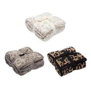 Couvertures Couverture de canapé à imprimé léopard Cheetah Veet Climatisation adaptée à la climatisation250H Drop Delivery 2022 Home Garden Tex Dhirb