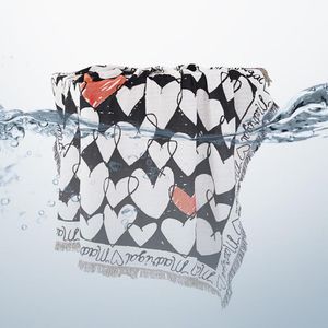 Dekens Little Love Song Throw Deken Multifunctionele Rood Hart Sofa Covers Cobertor Stof Cover Airconditioning voor Bed