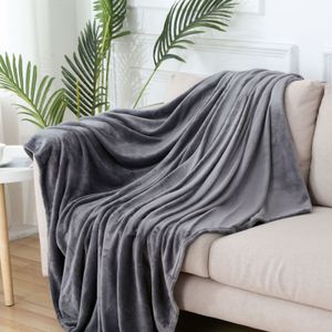 Dekens Machinewasbaar Sping Zomerdeken voor Camping Zacht Flanel Fleece Gooi Sofa Stitch Bed Cover 230721