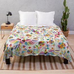 Couvertures Mexican Pattern Throwt Cover Fleece Ultra-Soft Micro Tufting pour canapé décoratif