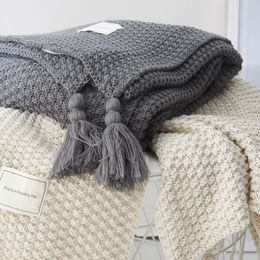 Couvertures MIDSUM Style nordique couvertures tricotées jeter couverture pour canapé-lit couverture bureau climatisation loisirs sieste couverture tapisserie châle 230921