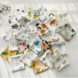 Couvertures carrés de mousseline pour bébé bébé accessoires pour bébés à plaid