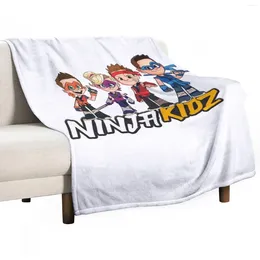 Couvertures Ninja Kidz TV, couverture chaude rétro
