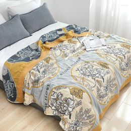 Couvertures Couverture de coton nordique pour lits été mince couette bureau sieste salon canapé serviette boho décor lit propagation sans taie d'oreiller