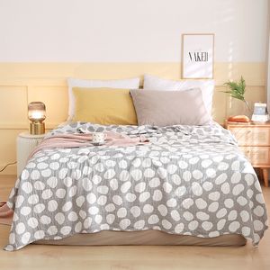 Dekens Scandinavische Stijl Zomer Verkoelende Katoenen Sprei Zacht Ademend Picknick Sofa Deken Beddengoed Sprei Slapen Dutje Quilt Home Decor 230628