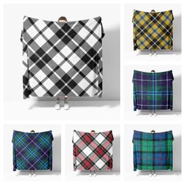 Couvertures Nordique Vintage Plaid doux flanelle couverture respirant Super chaud literie et couverture de voyage canapé couverture lit couverture personnalisable 231129