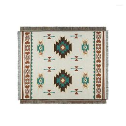 Dekens oversized boho gooi deken geometrisch tapijt vintage geweven woningdecoratie voor bank bank stoelbed reizen