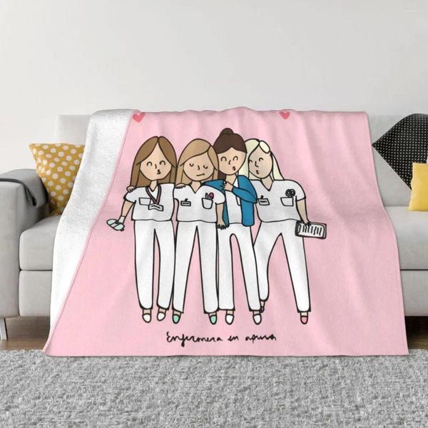 MANUDAS Patrón de la manta suave FLEECE Spring Outumn Flannel Flannel Lanzamiento de enfermería para el sofá de la cama al aire libre