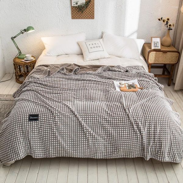 Couvertures Plaid Couverture King Size Lit Jette Doux Canapé Canapé Confortable Chaud Qualité En Peluche Cadeau Pour Fille Maman Chambre Décor