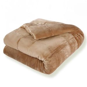 Couvertures en peluche lux chaude - All Season Lightweight Coundred Twin Size Ultra Soft Luxury El