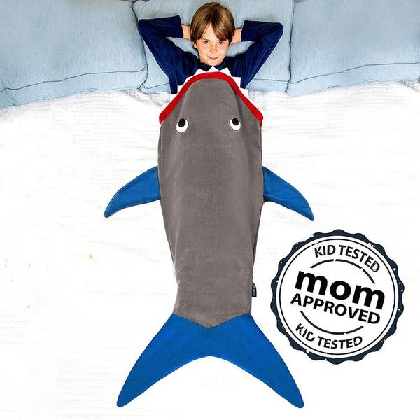 Couvertures Requin queue de sirène couverture enfants enfants sirène couverture sac de couchage canapé-lit jeter pour enfant queue couverture adulte lit couverture 230918