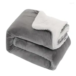 Dekens sherpa fleece gooi deken dik bed 51 x 63 inch bank voor sofa soft