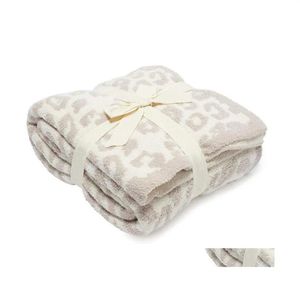 Dekens Sherpa Gooi Deken Fuzzy Fluffy Gezellig Zacht Fleece Flanel Pluche 127X162Cm 130X180Cm Microvezel Voor Slaapbank Drop Deliver3025