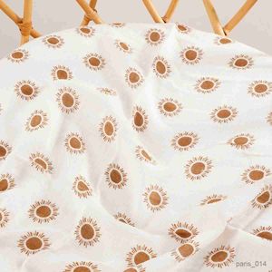 Dekens zacht katoenen baby mousseline swaddle deken pasgeboren kinderen wrap baby cover verpleeghanddoek 120*110 cm