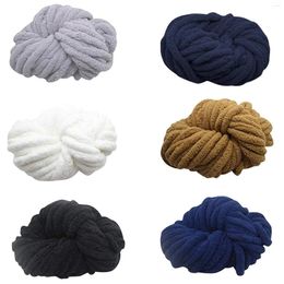 Couvertures couvertures à la main à crochet moelleux moelleux pour les pulls à tricoter