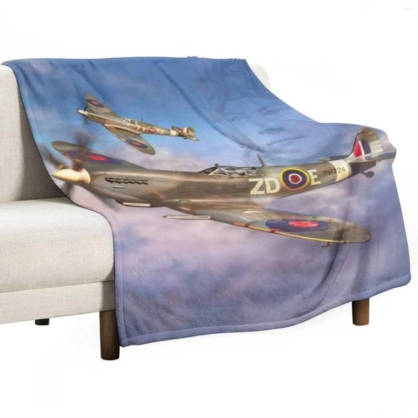 Couvertures Spirit Of The Spitfire, couverture à jeter, couette, lit doux, Anime