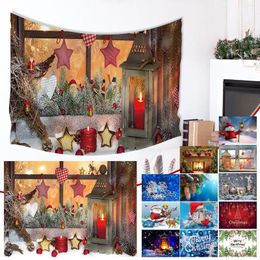 Couvertures star mur tapestry Noël suspendus