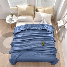 Couvertures Couverture de refroidissement d'été pour lit pondéré dormeurs adultes enfants maison couple climatisation couette couette 230406